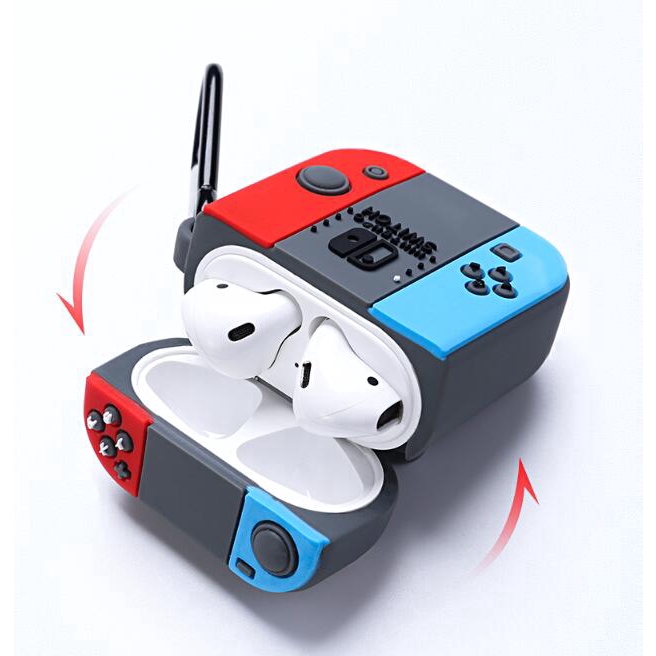 【COD】COD Switch Gameboy Case silicon Airpod Vỏ bọc Airpods bảo vệ tai nghe Case vỏ bao airpods pro đựng tai nghe không dây i12