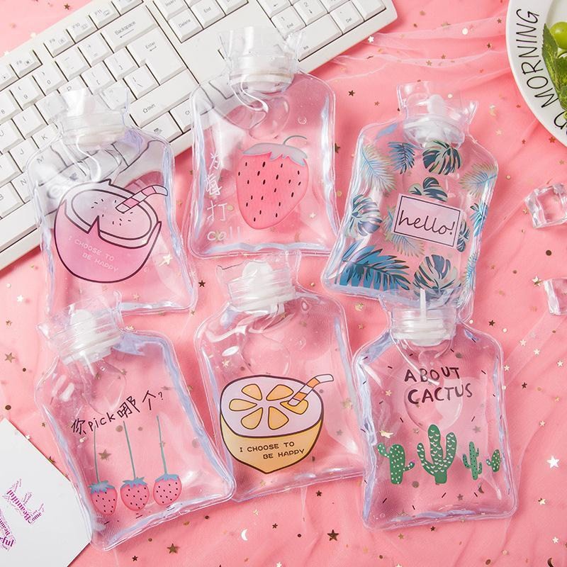 Túi Sưởi Chườm Nóng Lạnh Mini Trong Suốt Loại Đẹp 🍀 Clovershop68 🍀