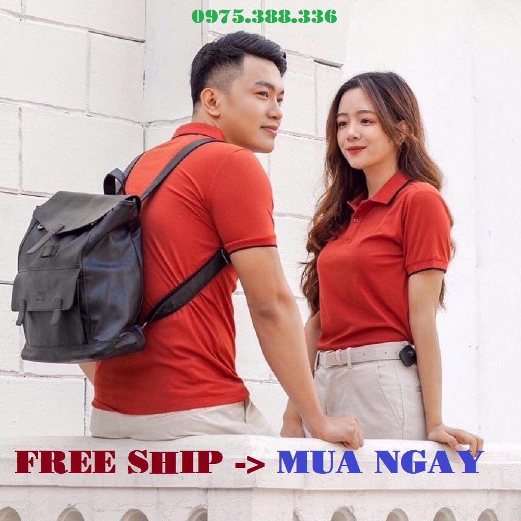 [Áo Polo] Áo thun nam nữ unisex có cổ tay lỡ GC25, Áo phông nam đẹp tay lỡ unisex form rộng oversize nam tính Chính Hãng