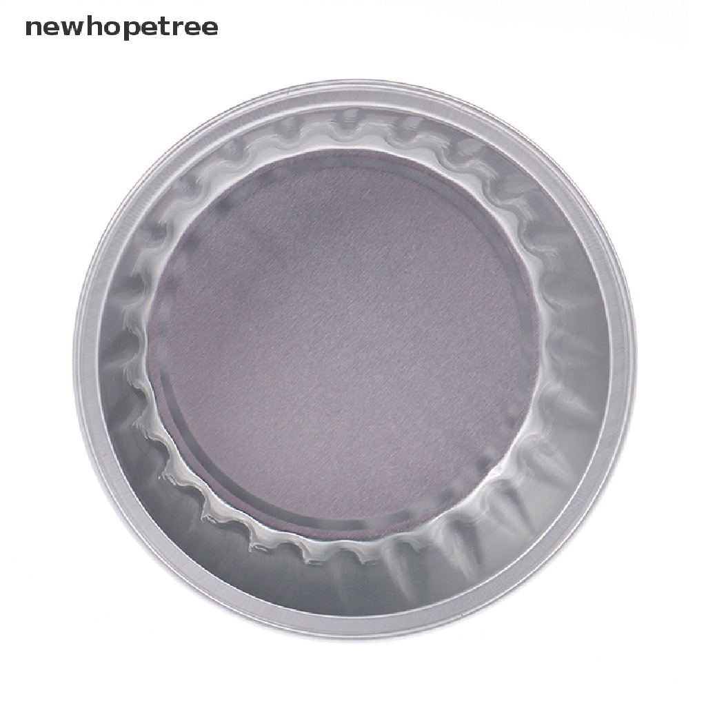 Set 10 Cốc Lá Nhôm 100ML Hình Tròn Có Nắp Đậy Đựng Bánh Cupcake