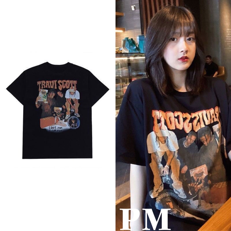 Áo thun tay lỡ TRAVISSCOOT NH11