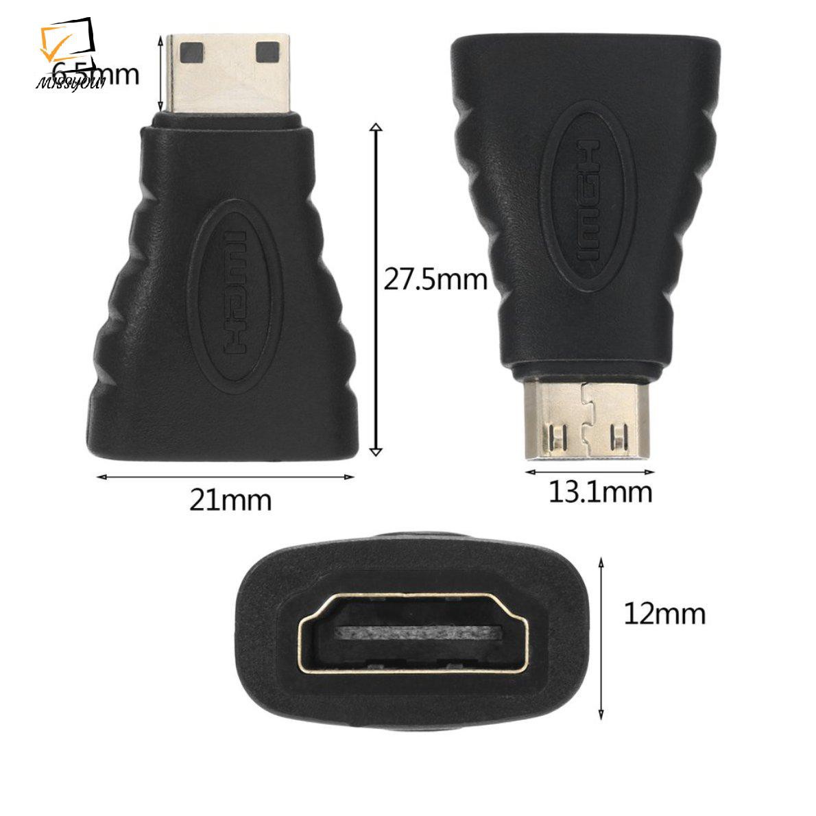 Đầu Chuyển Đổi Mini Hdmi (Type C) Sang Hdmi (Type A) Female (A) (A) (A) 8171