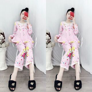 Đồ bộ tole tiểu thư combo