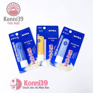SON DƯỠNG MÔI NIVIA MOISTURE DƯỠNG ẨM GIÚP MÔI CĂNG MỊN - HÀNG NHẬT NỘI ĐỊA