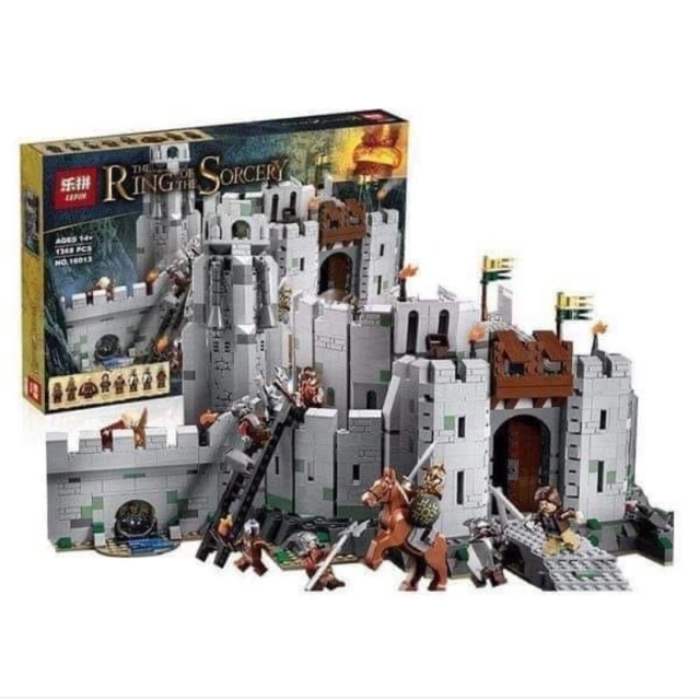 Lắp ghép Helm’s deep 1398 chi tiết (Lepin 16013)