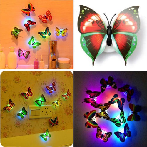 Sticker dán tường 3d hình bướm