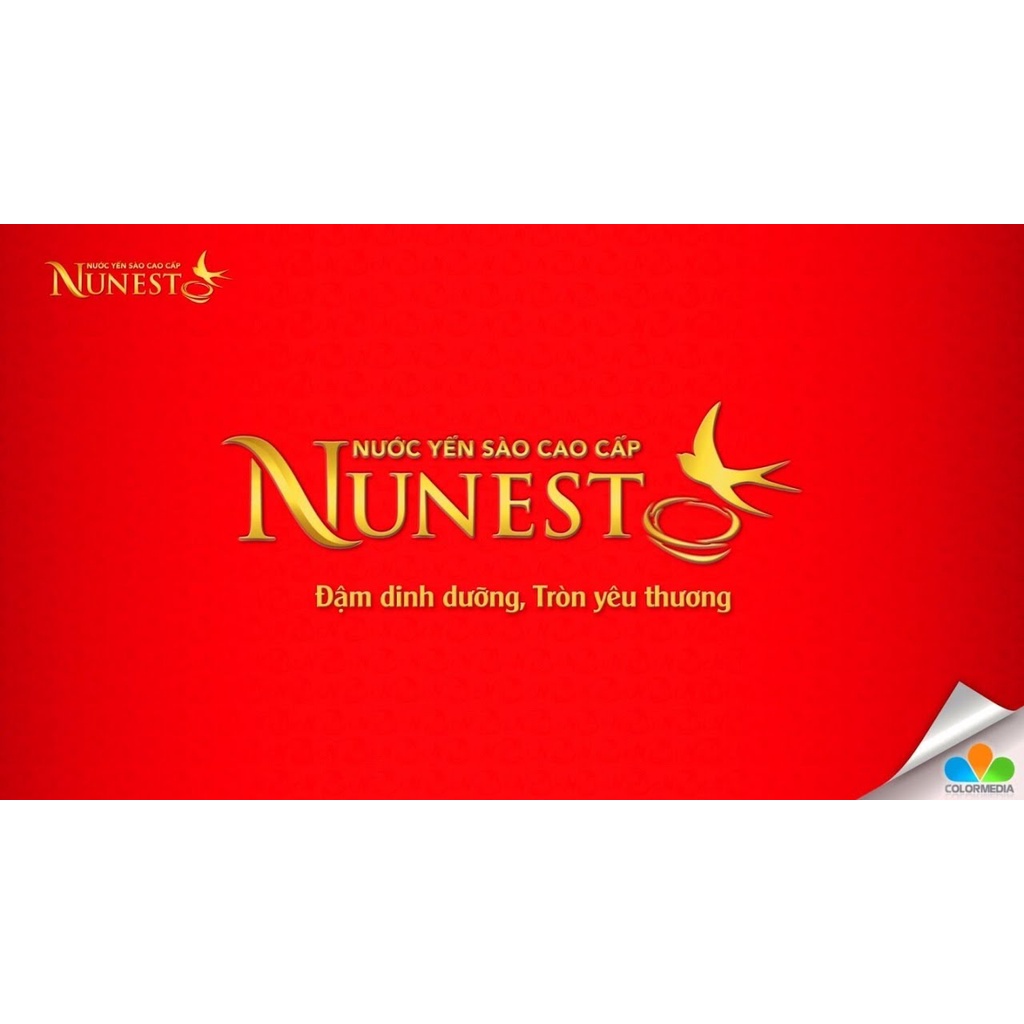 Hộp 6 lọ nước yến Nunest GASTRO cho người viêm dạ dày rối loạn tiêu hóa (70ml)