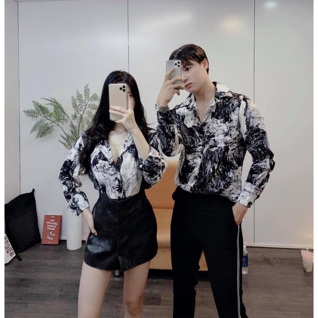 Áo Sơ Mi Nam Họa Tiết Có Cổ Dài Tay - HÀNG LOẠI 1 | BigBuy360 - bigbuy360.vn