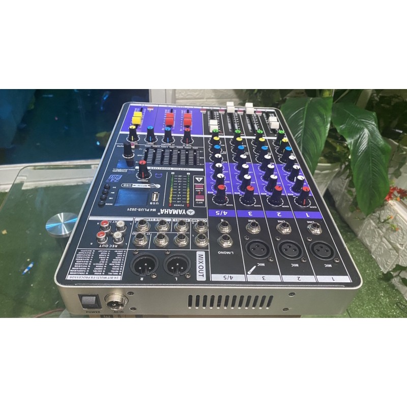 Mixer Yamaha, M4 USB Bluetooth,99 Hiệu Ứng ,Mixer M4 Là Bản Nâng Cấp