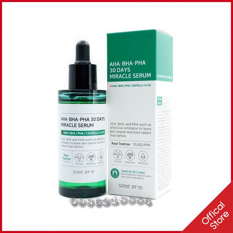 Tinh chất cho da mụn Some By Mi AHA-BHA-PHA 30 Days Miracle Serum 50ml