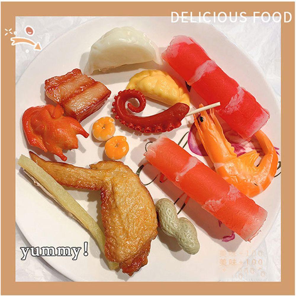 Kẹp Tóc Trang Trí BBQ Dễ Thương Dành Cho Nữ