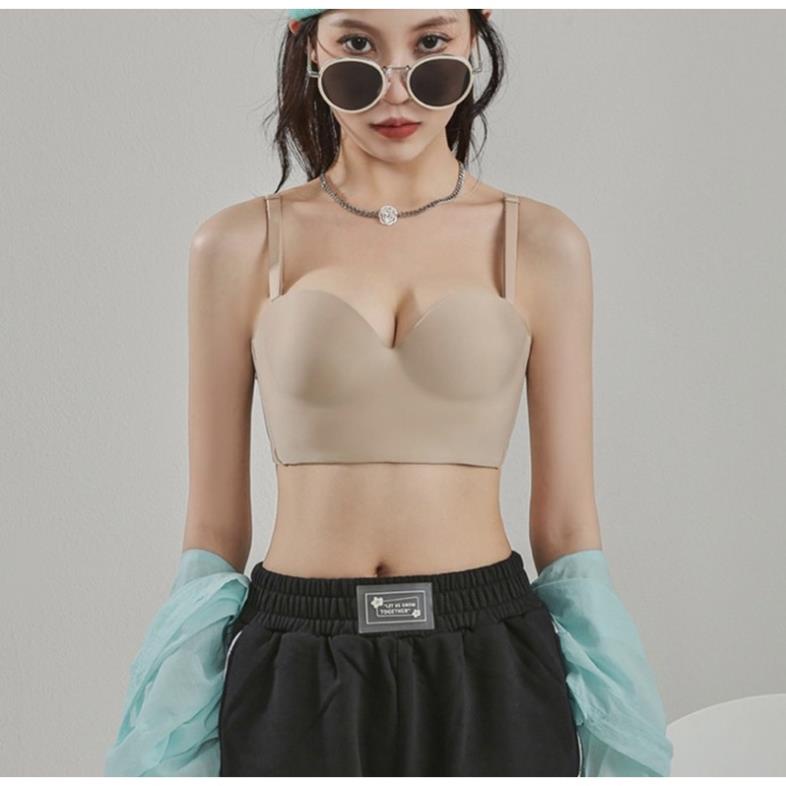 Áo Lót Nữ Đúc Cradin Cúp Ngang Bản To Có Gọng Cao Cấp 724