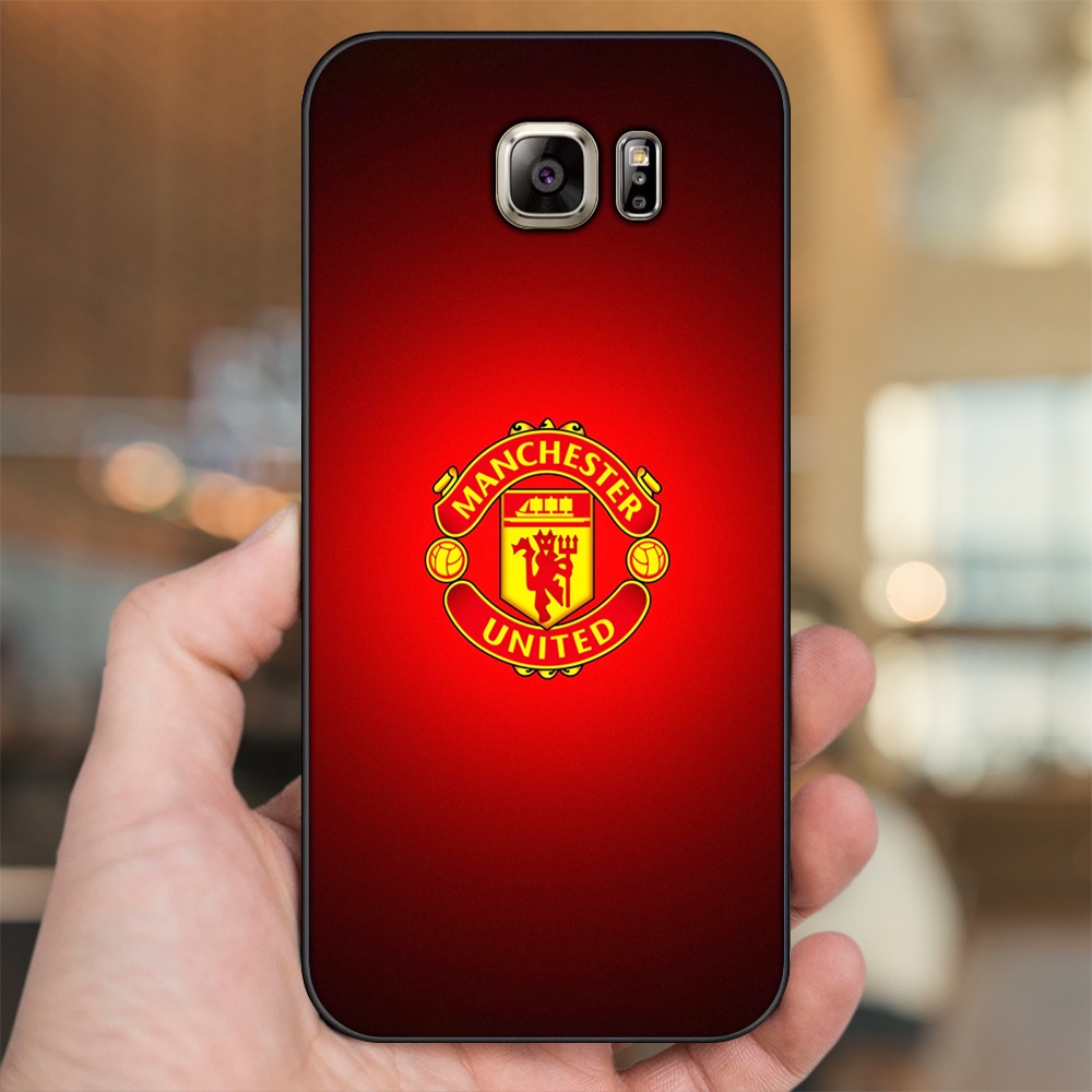 Ốp lưng Samsung Note 5 viền đen in hình MU Manchester United