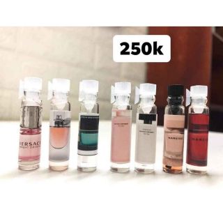 Combo 7 lọ Vial nước hoa mini mỗi lọ 1ml