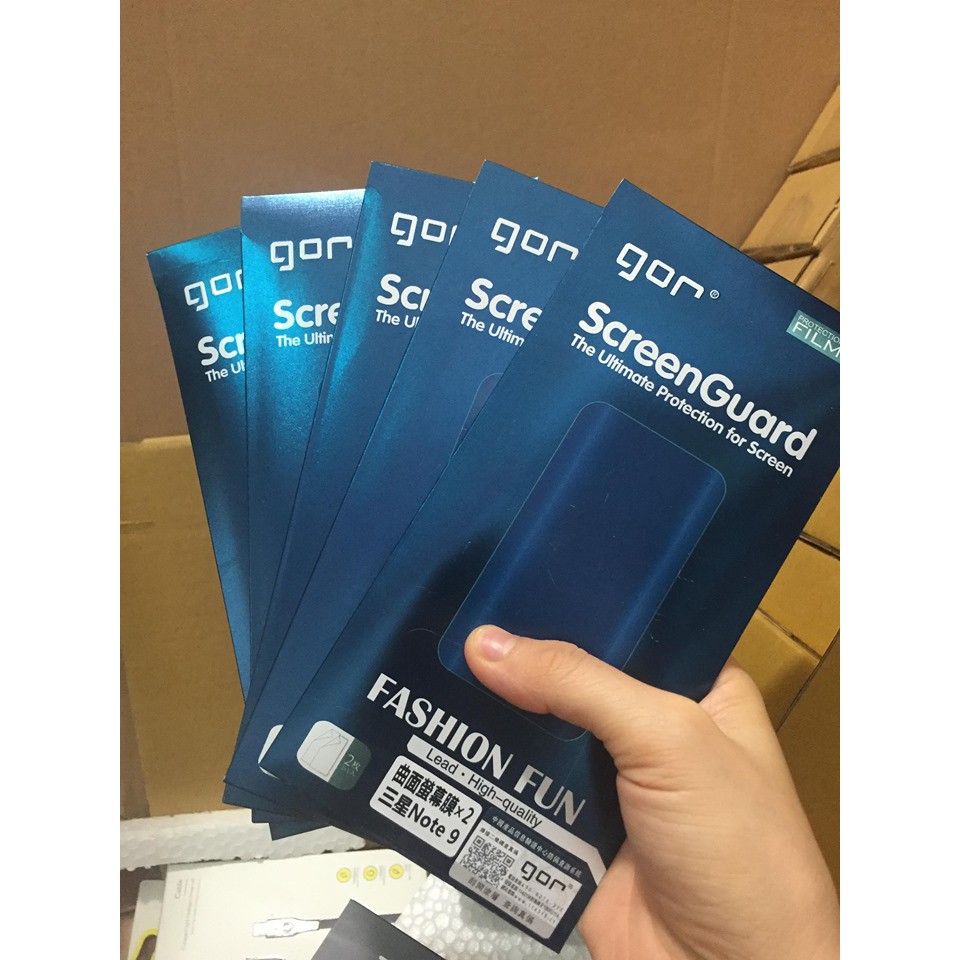 Bộ dán dẻo GOR Samsung S23 Ultra, S22 Ultra, S20S21 ultra, Note 20 Ultra, Note8, Note9, Note 10+