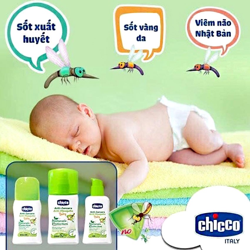 Kem Chống Muỗi Chicco Extra (Tuýp 100ml) - an toàn cho trẻ từ sơ sinh và mẹ bầu - thuocviet24h