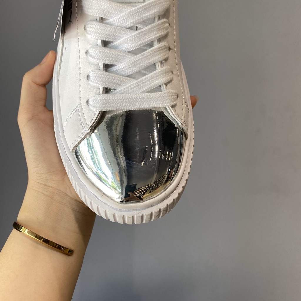 Giày Thể Thao,Giày Sneaker,Giày 𝐩𝐮𝐦𝐚 mũi bạc