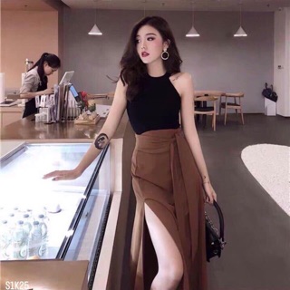 Sét áo yếm + chân váy .sỉ 125k