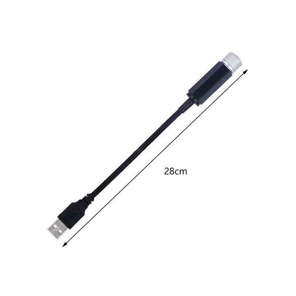 Đèn Led Usb Chiếu Ánh Sáng Tím / Xanh Dương / Tím Nhỏ Gọn Trang Trí Trần Nhà / Tiệc Tùng