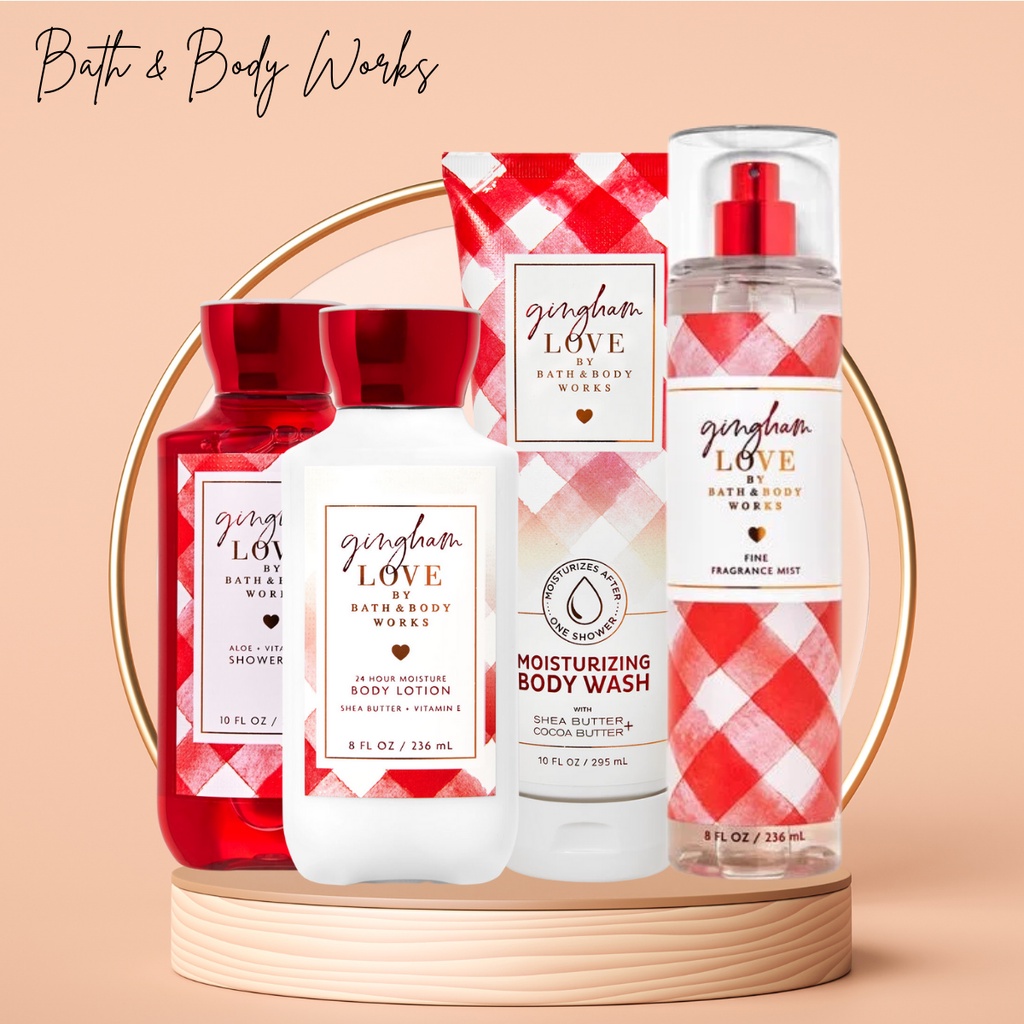 Xịt Thơm Bath And Body Works Gingham Love Fine Fragrance Mist  chai 236ml