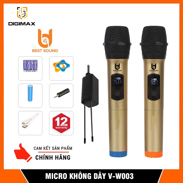 MICRO KHÔNG DÂY WR20 | W301 | W108 | W003 | W003A CAO CẤP, MICRO KARAOKE, HÚT ÂM TỐT - CHUYÊN CHO AMPLY, LOA KÉO