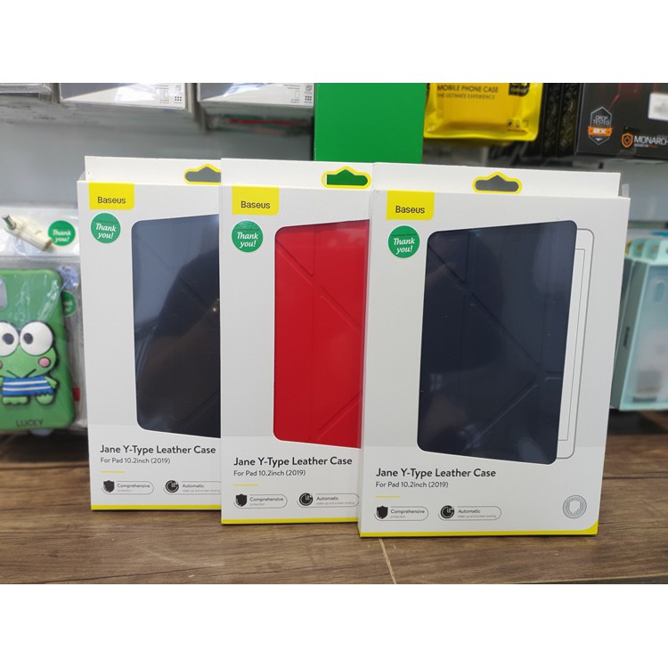 Bao da nam châm Baseus iPad Pro 11, 12.9 2018,2020 Gen 7 Gen 8 10.2/ Air 4 Simplism Y-Type Leather Smart Case Chính Hãng | BigBuy360 - bigbuy360.vn