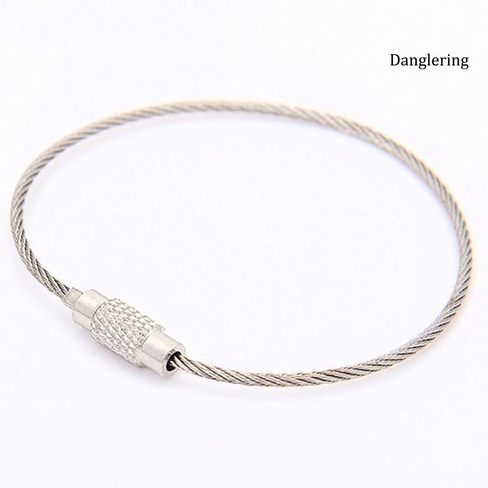 Dây móc khóa bằng thép không gỉ