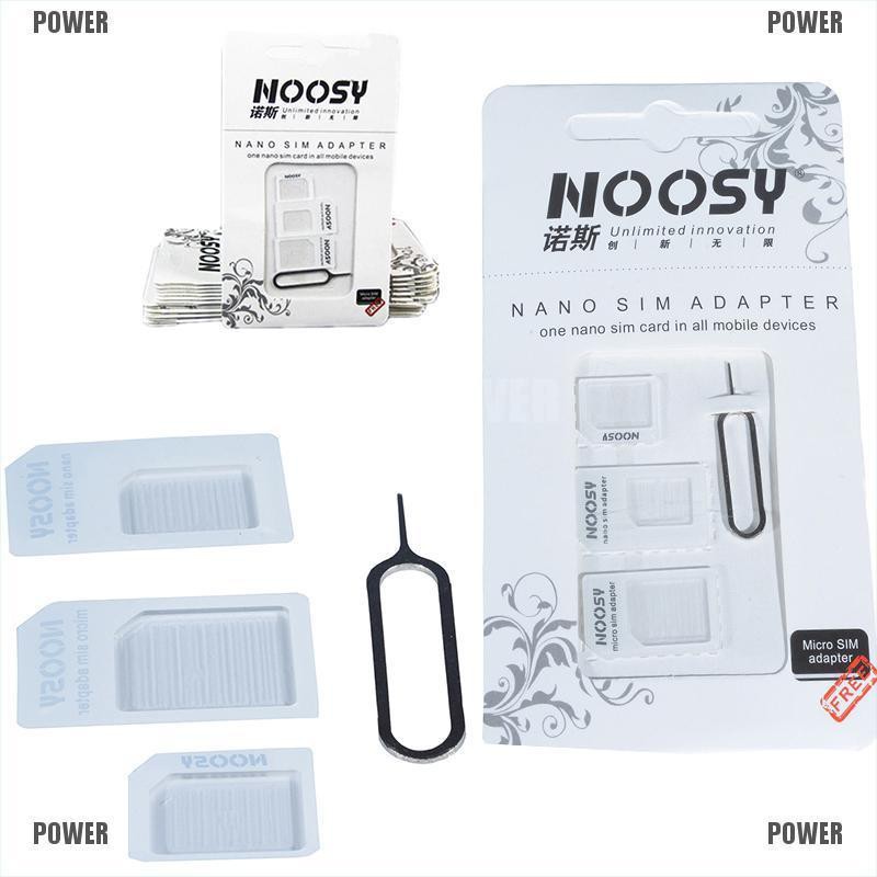 Bộ Chuyển Đổi Sim 3 Trong 1 Cho Iphone 5 4s 4 Nokia Samsung