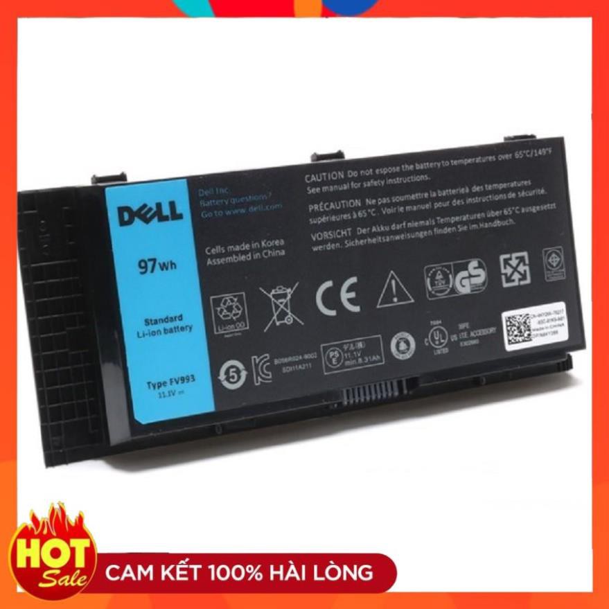 Pin Battery 9cells 97wh dùng cho laptop dell Precision M4600, M6600, M4700, M6700, M4800, M6800