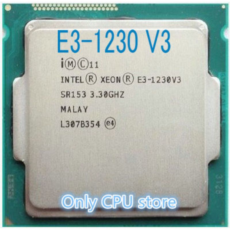 Chíp xeon e5 1230 v3 mạnh tương đương i7 4770 sk1150