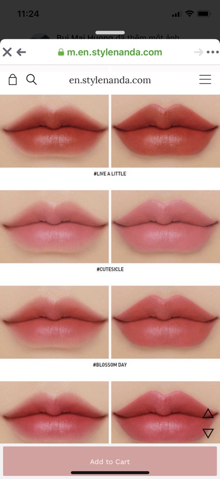 SON 3CE CLOUD LIP TINT PHIÊN BẢN MỚI NHẤT 2019 ( đủ bill) | BigBuy360 - bigbuy360.vn