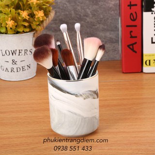 Lọ Đựng Cọ Trang Điểm Sứ Ceramic