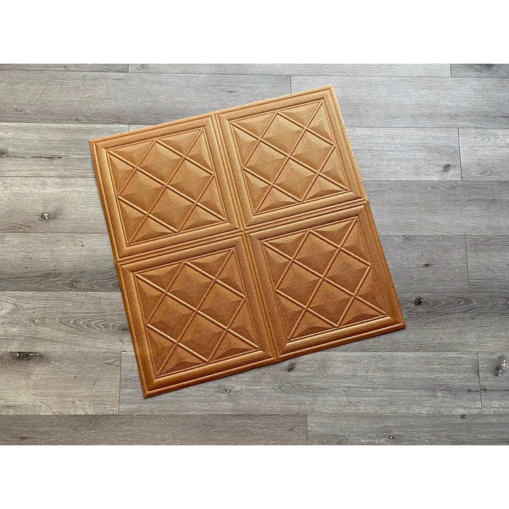 [FS Xtra] 5 Miếng Xốp Dán Tường Giả Da P3-P8 Siêu Đẹp Kích Thước 70x70cm,Chống Ồn,Chống Thấm Hiệu Qur-Trang Trí Nhà Cửa