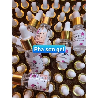 Nước pha sơn gel, làm loãng sơn gel gần đặc