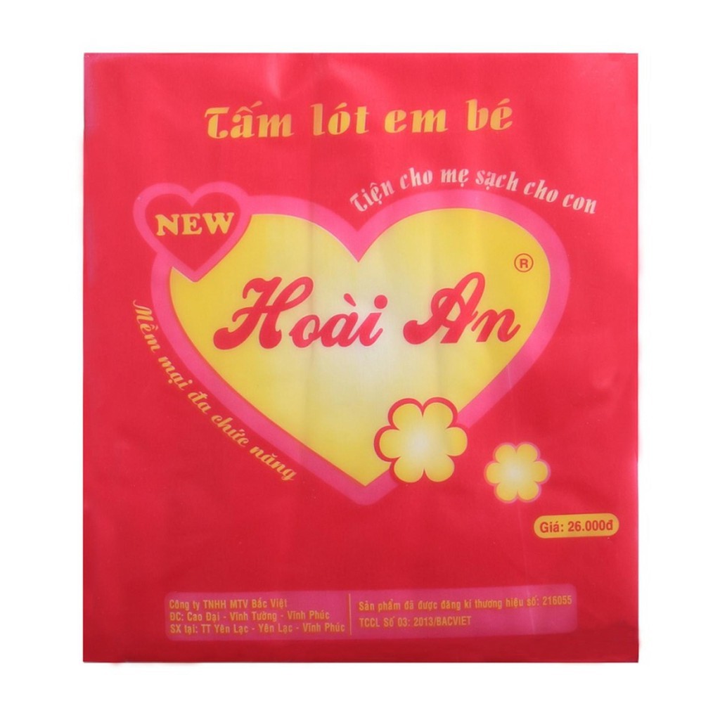 Com bo 30Tấm lót Phân su , Hoài an màu đỏ