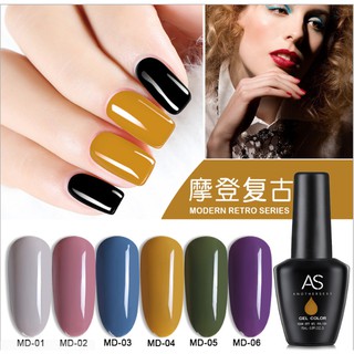 Set sơn gel AS morden restro 6 màu MD