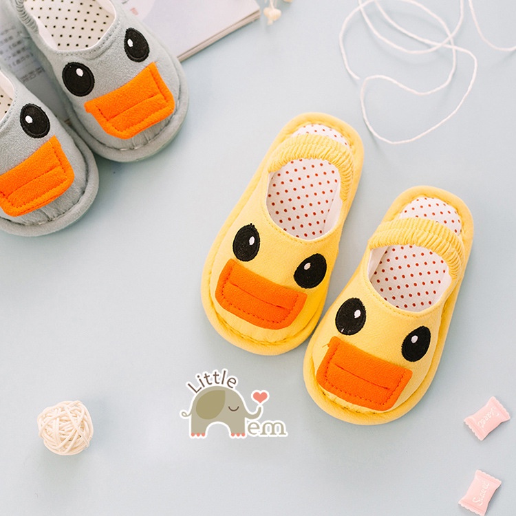 Giày tập đi đệm bông cho bé chống trơn trượt _ Dino Duck