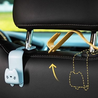 &lt;Video Review&gt; Móc Treo Đồ Chữ Sau Ghế Trên Xe Hơi Kệ Phòng Học Văn Phòng Trang Trí Trên Ô Tô Hình Siêu Ngộ Nghĩnh U024