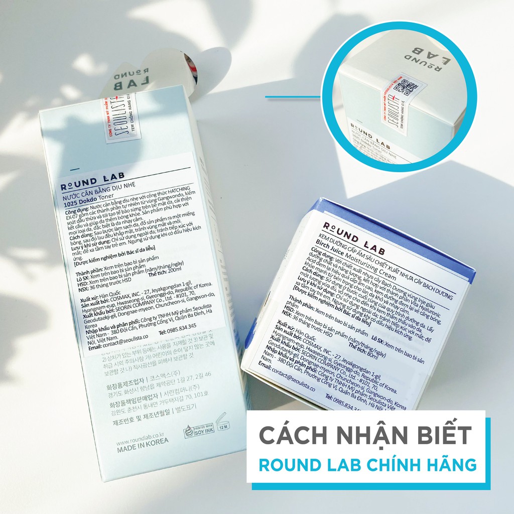 [Mã BMBAU50 giảm 7% đơn 99K] Miếng Pad tẩy da chết làm dịu chứa PHA Round Lab 1025 Dokdo Pad 120g