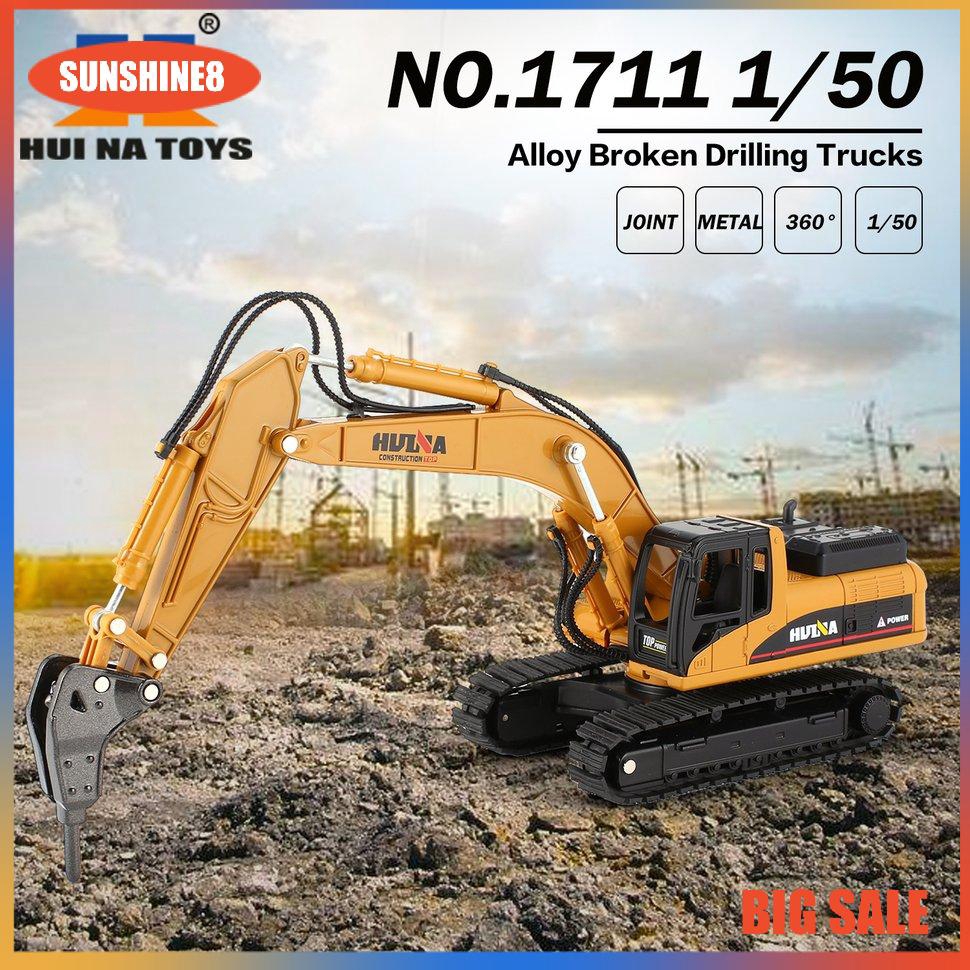 Mô Hình Xe Tải Đồ Chơi Huina Toys No.1711 Tỉ Lệ 1 / 50