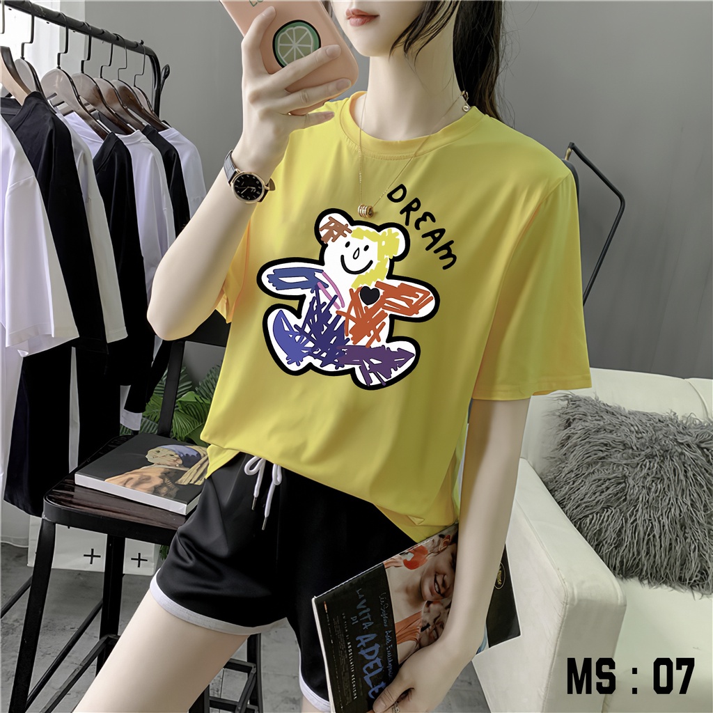 Sét bộ dễ thương in hình cực cute 07