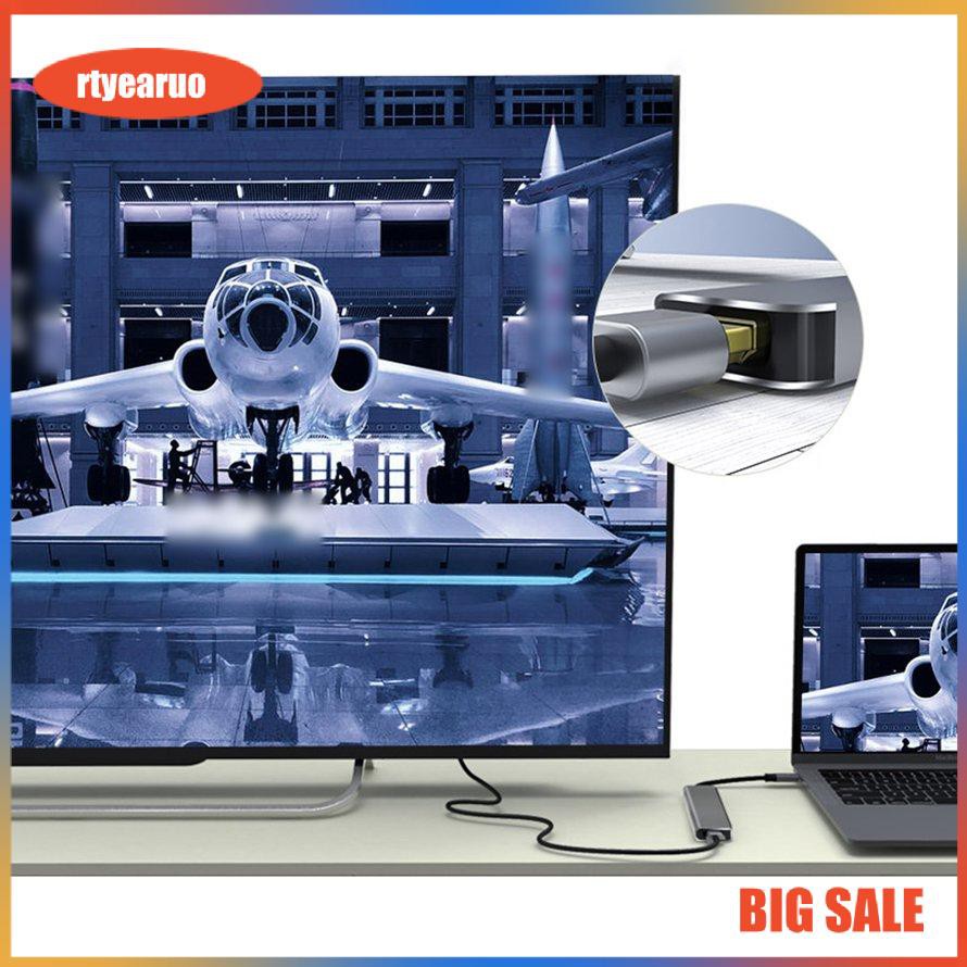 Bộ Chuyển Đổi Th6A 6 Trong 1 Type-C Cho Laptop Pc