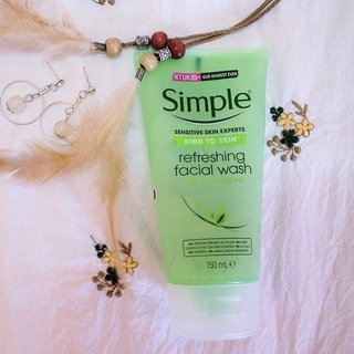 Sữa rửa mặt simple - 150ml bill 4 date 2023 mới nhất