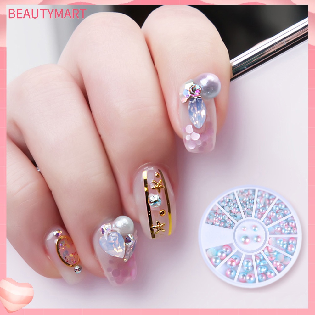 Hạt Ngọc Trai Giả 3D Dùng Trang Trí Móng Tay Nghệ Thuật