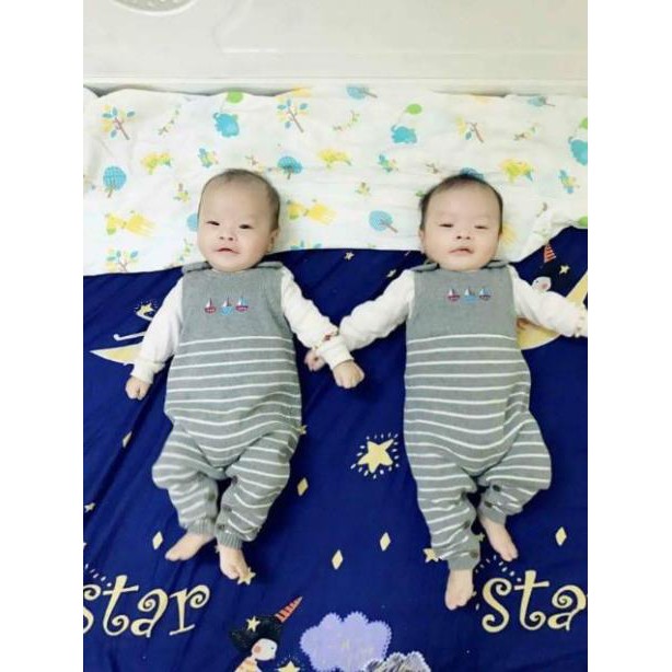 Quần yếm len Lullaby bé trai, bé gái, hàng cao cấp chính hãng