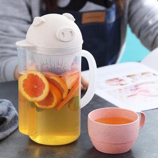Ly/Cốc uống nước lúa mạch nhiều màu
