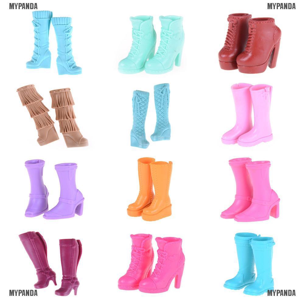 Giày sandal cao gót dễ thương cho búp bê Barbie dollacories