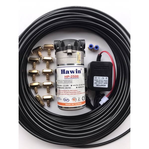 bộ 10 bec phun sương HAWIN HP 2500