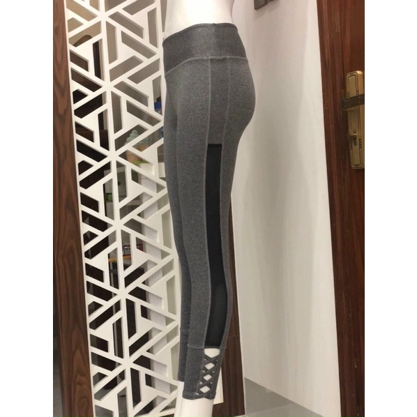 Legging dài phối lưới