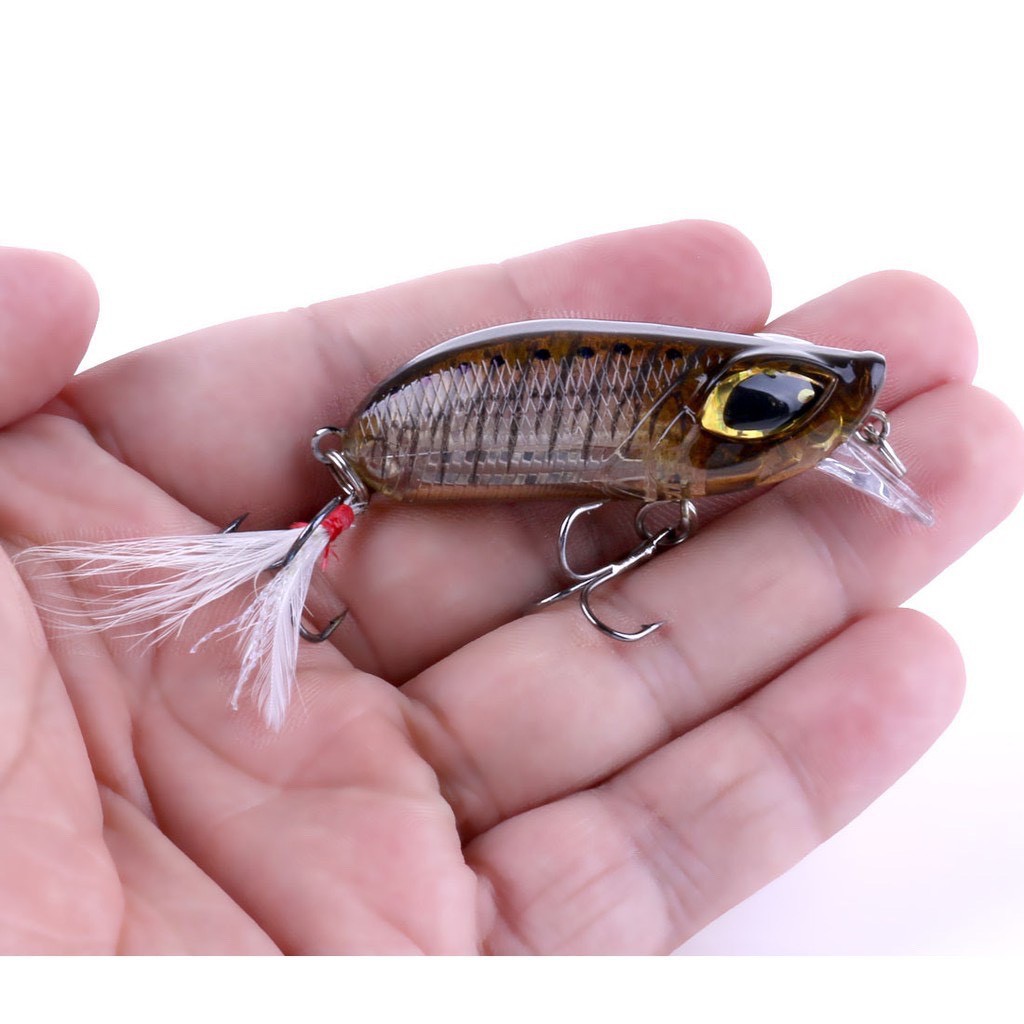 Mồi Mininow Lure Mắt 3D dài 5,5cm nặng 8gam S43